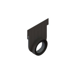 Заглушка с выпуском Standartpark Basic DN200, 256*63*306 мм