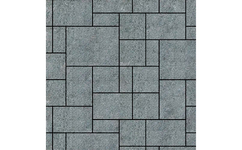 Плитка тротуарная SteinRus Инсбрук Альпен Б.7.Псм.6, Backwash, Гранит, толщина 60 мм