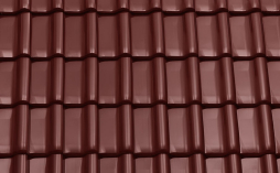 Керамическая черепица рядовая TONDACH Samba 11 (Sensaton 11), Red glazed