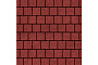 Плитка тротуарная SteinRus Армор В.2.К.8, Native, красный, 100*100*100 мм