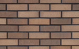 Кирпич клинкерный ТМ Kerma Premium Klinker коричневый каре 215*102*65 мм