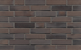 Кирпич клинкерный Muhr 33 A Schwarz-Braun гладкий, 290*90*71 мм