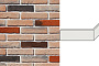 Декоративный кирпич White Hills Бергамо Брик Design угловой элемент цвет 371-55