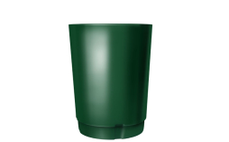 Труба Grand Line Rooftop dRain PU, 3 м, RAL 6005 зеленый мох