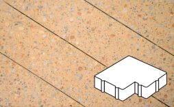 Плитка тротуарная Готика, Granite FINO, Калипсо Б.2.Ф.6, Павловское, 200*200*60 мм