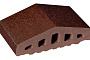 Клинкерный заборный элемент King Klinker 02 Brown-glazed, 180/120*100*58 мм