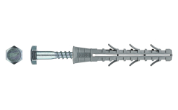Фасадный дюбель TSX-S TECH-KREP, 10*80 мм, 50 шт/уп, 14 упаковок