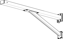 Кронштейн Grand Line под гасительную сетку RAL 6005