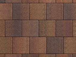 Плитка тротуарная Квадрат А.2.К.4 листопад гранит арабская ночь, 200*200*40 мм