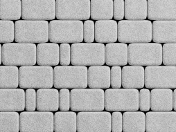 Плитка тротуарная Классико Б.4.КО.6 стоунмикс белый, комплект 3 шт, толщина 60 мм