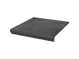 Клинкерная ступень с капиносом Paradyz Semir, Grafit, 330*300*11 мм