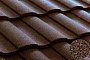 Композитная черепица рядовая Metrotile Roman Coffee