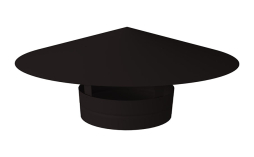 Дымник на трубу Grand Line круглый D 180 мм Satin RAL 9005