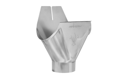 Воронка желоба Aquasystem оцинкованная сталь для системы D 125/90