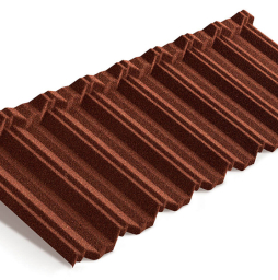 Композитная черепица рядовая Metrotile Classic Scarlet
