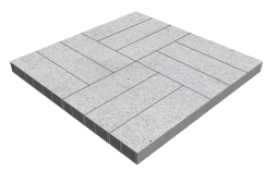 Плитка тротуарная SteinRus Гранада Б.7.П.8, Backwash, Эльтон, 600*200*80 мм