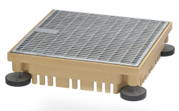 Шахта озеленения Sita, SitaGreen, 400*400*100-130 мм, ячейка 9*31 мм