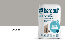 Затирка для швов Bergauf KITT серый, 25 кг
