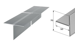 Профиль UTECH (HILTI) Light MFT-T, 6000*70*50*1,8 мм