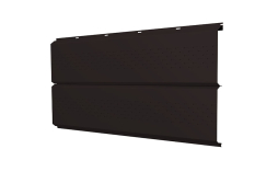 Софит Grand Line ЭкоБрус new c перфорацией 0,5 Satin Matt TX RAL 9005