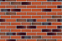 Клинкерная плитка под кирпич Feldhaus Klinker NF 14 R715 accudo terreno bluastro 240*71*14 мм