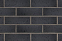 Клинкерная плитка под кирпич Terramatic Moon Black AB, 240*71*14 мм