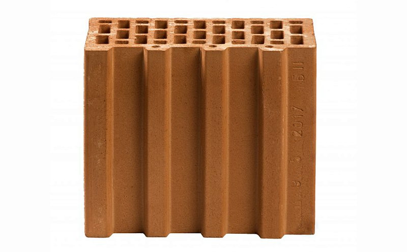 Керамический блок Kerakam 25+ доборный, 3,6 НФ, М100, 129*250*219 мм