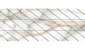 Фальшмозаика Corner Ametis Supreme SM03, полированный, правый, 598*298*10 мм