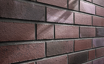 Клинкерная плитка под кирпич Stroeher Farbklang, 2129 purple flashed, 240*71*14 мм