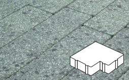 Плитка тротуарная Готика, City Granite FINERRO, Калипсо Б.2.Ф.6, Порфир, 200*200*60 мм