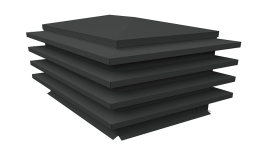 Дымник на трубу Grand Line елка 1050*400 мм 0,5 GreenCoat Pural BT matt с пленкой RR2H3 антрацитово-серый