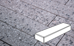 Плитка тротуарная Готика, City Granite FINERRO, Паркет В.3.П.8, Галенит, 300*100*80 мм