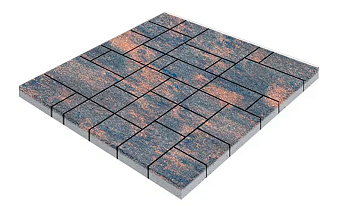 Плитка тротуарная SteinRus Инсбрук Альпен Б.7.Псм.6, Native, ColorMix Айвори, толщина 60 мм