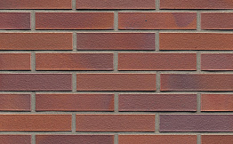 Кирпич клинкерный Muhr 04 Rotbraun-bunt гладкий, 240*115*52 мм