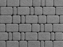 Плитка тротуарная Классико Б.4.КО.6 гранит серый, комплект 3 шт, толщина 60 мм