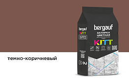 Затирка для швов Bergauf KITT темно-коричевый, 2 кг