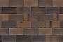 Клинкерная брусчатка Westerwaelder Klinker PK833A Schwarz-braun, 200*100*40 мм