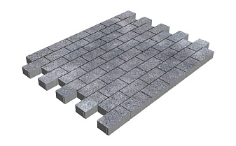 Плитка тротуарная SteinRus Прямоугольник Б.6.П.6, Backwash, Ладога, 200*100*60 мм