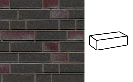 Кирпич клинкерный Westerwaelder Klinker WK 822, Schiefer blau-bunt, 240*55*71 мм