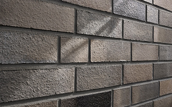 Клинкерная плитка под кирпич Stroeher Farbklang, 2144 brown flashed, 240*71*14 мм