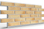 Термопанель на пенополистироле (ППС) с клинкерной плиткой BestPoint Retro Brick Salt 1145*470*50 мм