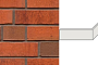 Клинкерная плитка угловая ручной формовки Feldhaus Klinker NF 14 W767 vascu terracotta locata 240*71*115*14 мм