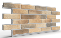 Термопанель на пенополистироле (ППС) с клинкерной плиткой BestPoint Loft Brick Masala 1145*470*50 мм