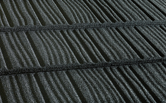 Композитная черепица рядовая Metrotile WoodShake Grey