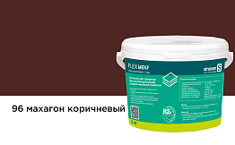 Плиточный клей, затирочная смесь strasser FLEX MEKF на эпоксидной основе, 96 махагон коричневый, 2 кг