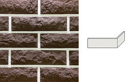 Облицовочный камень Redstone угловой элемент Marble ML-82/U, 225*70*79 мм