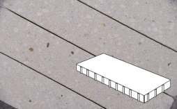 Плитка тротуарная Готика Granite FINERRO, Плита Б.8.П.8, Мансуровский 800*400*80 мм