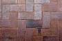 Клинкерная брусчатка Muhr №04S Rotbraun-bunt spezial, 200*100*40 мм