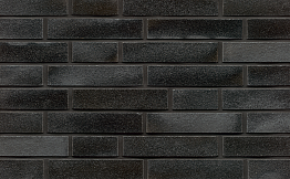 Кирпич клинкерный Muhr 05E Brilliant Schwarz гладкий, 290*90*52 мм