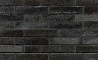 Кирпич клинкерный Muhr 05E Brilliant Schwarz гладкий, 290*90*52 мм